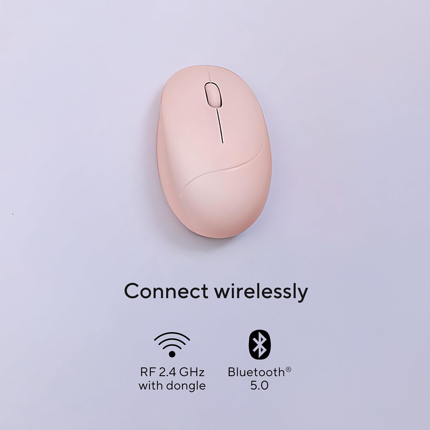 ASUS MD101 Fragrance Mouse, Dual-Mode connectivity, Adjustable DPI Upto 2400, PTFE Mouse - Image 2